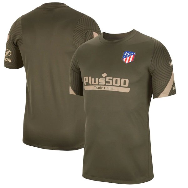 Camiseta de entrenamiento Nike Strike del Atlético de Madrid - Caqui